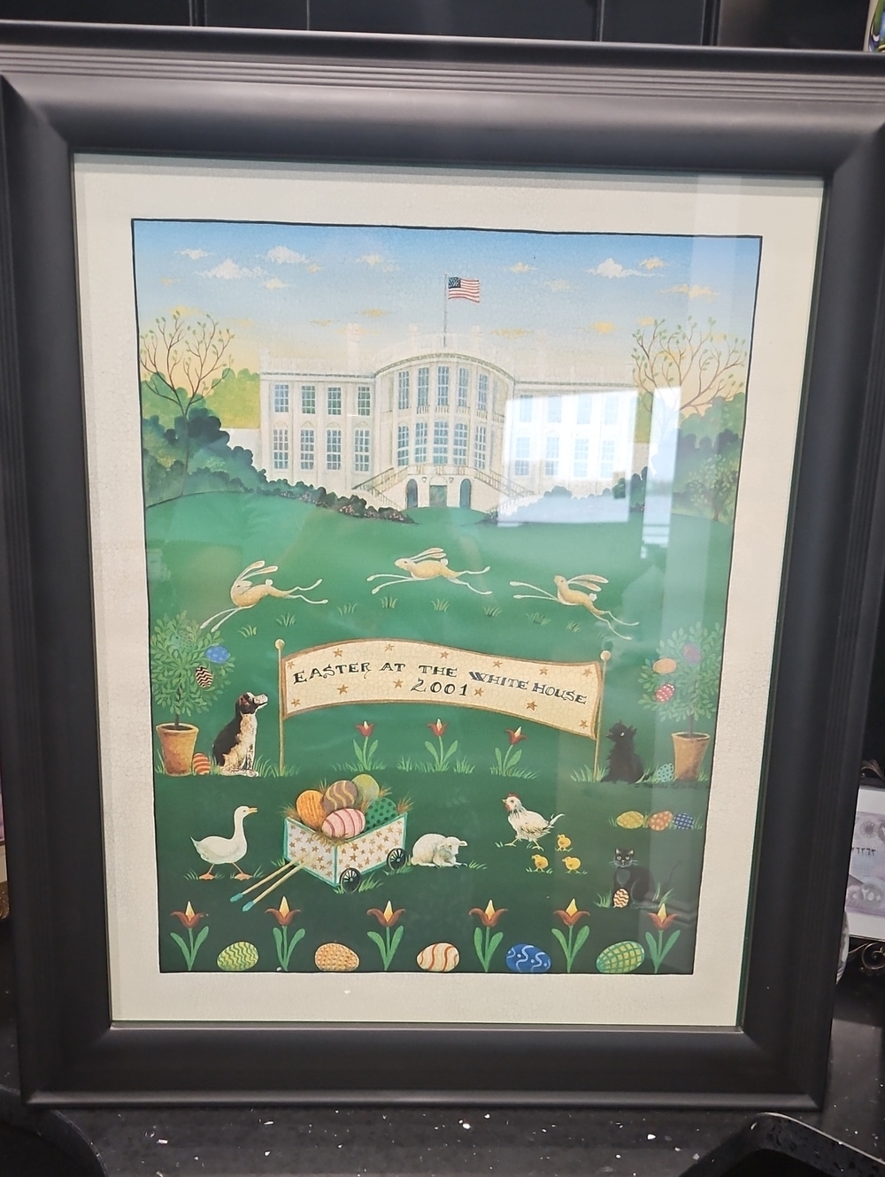 2001 White House Easter Egg Roll Poster